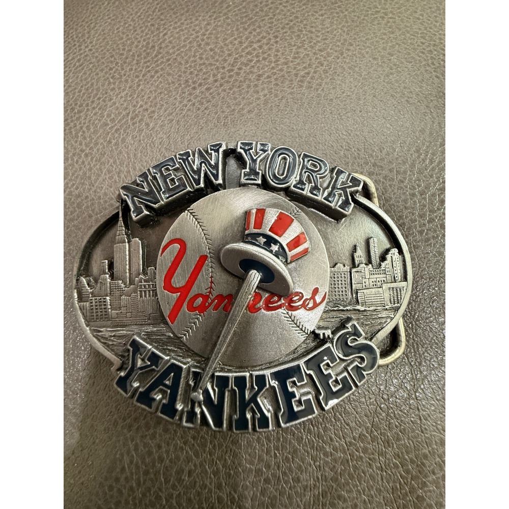 Vintage 1988 Siskiyou New York‎ Yankees MLB Belt Buckle Limited Edition